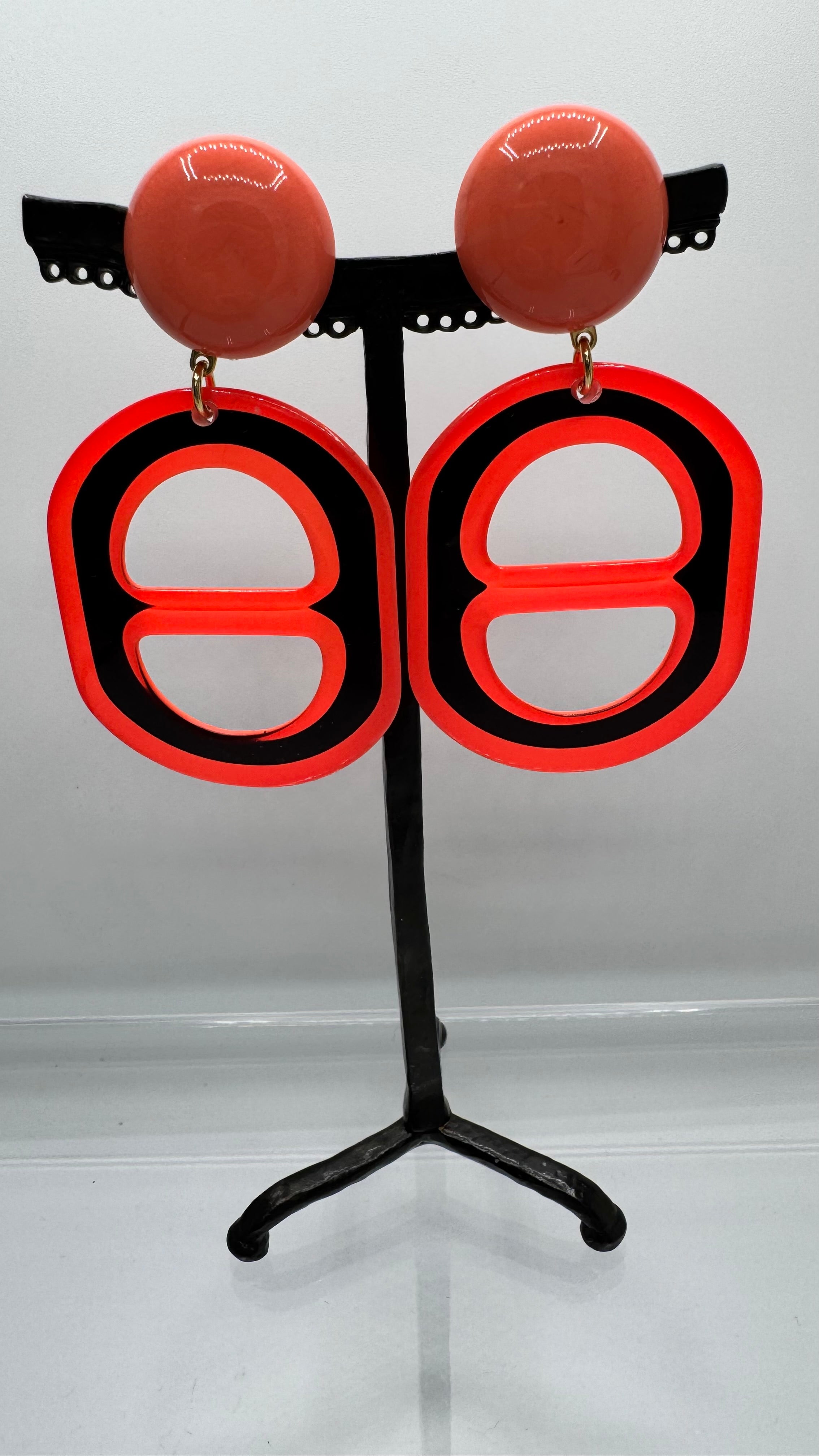 Boucles d’oreilles à clips, taille moyenne, légère