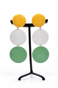 Boucles d’oreilles à clips, 3 couleurs, modèle long et léger
