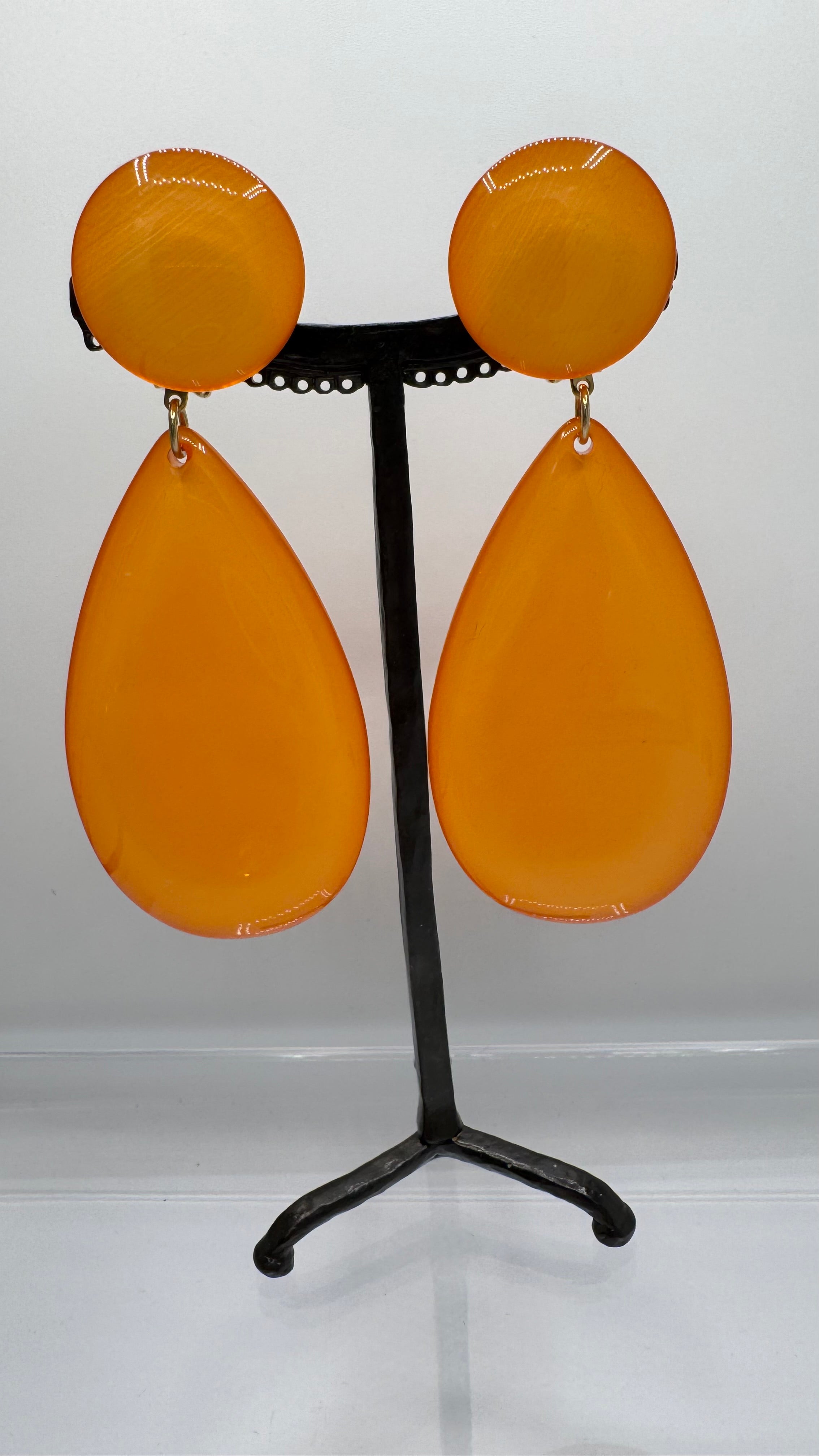 Boucles d’oreilles à clips, grand modèle Lima