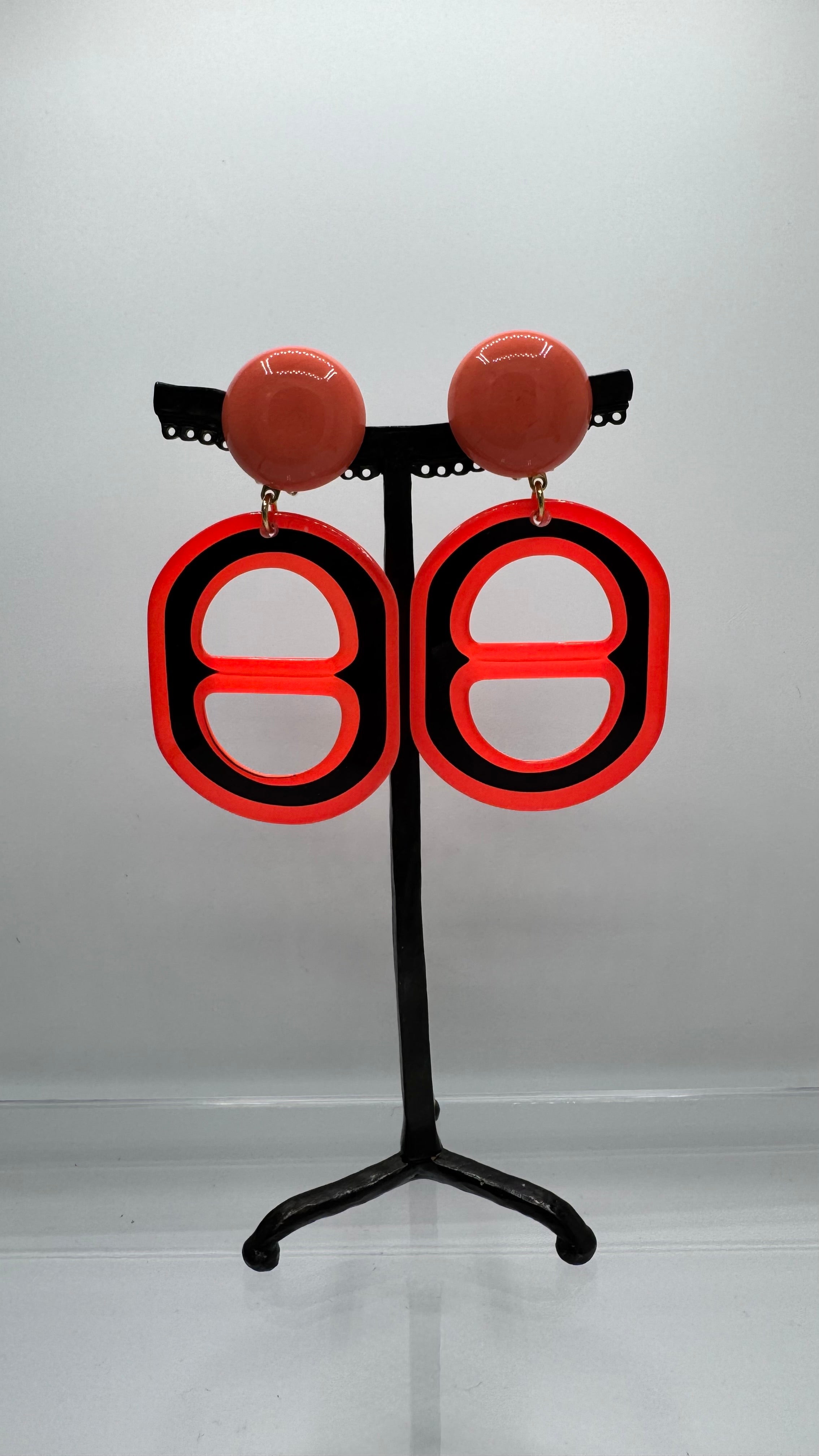 Boucles d’oreilles à clips, taille moyenne, légère