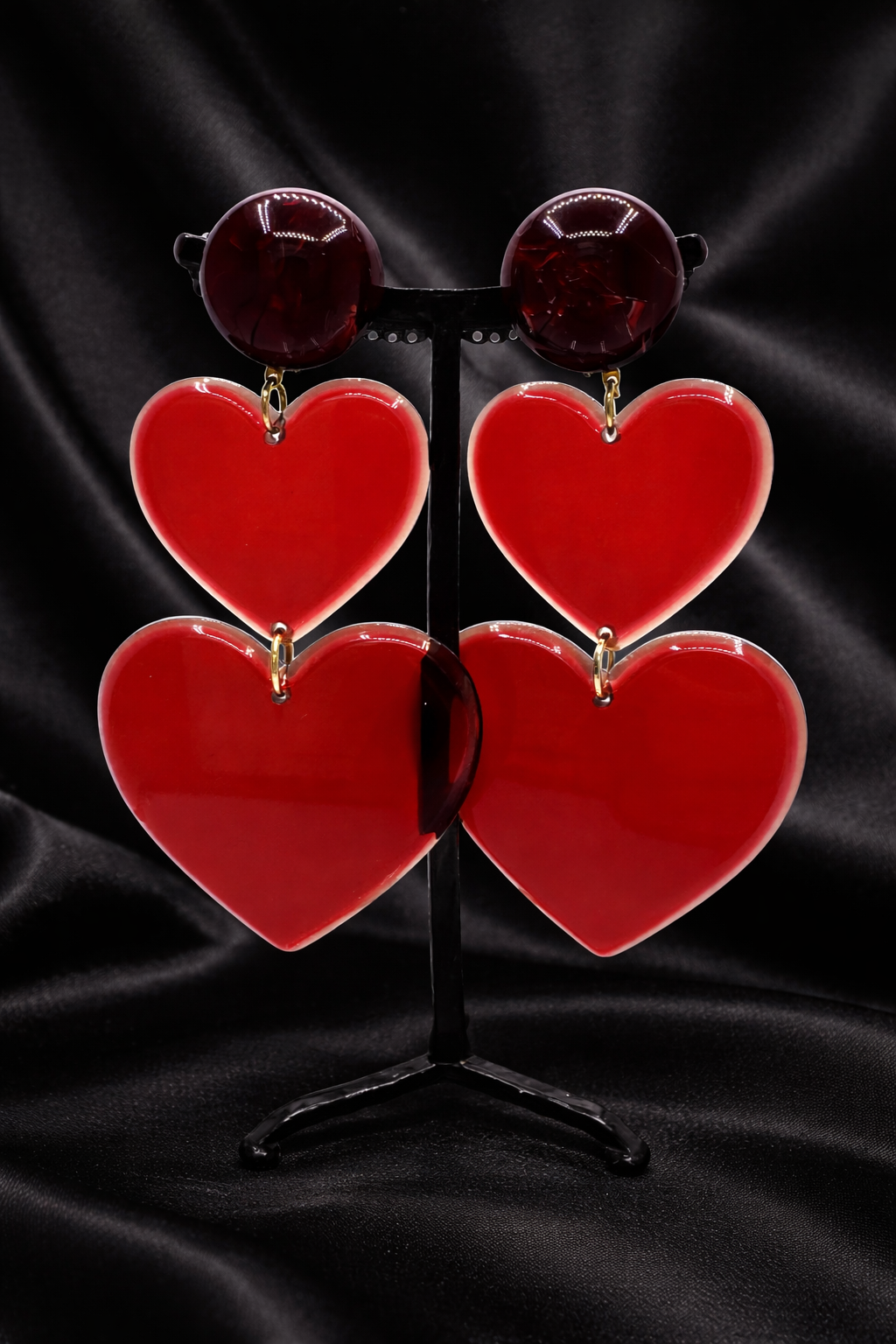 Boucles d’oreilles à clips, grand modèle