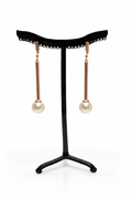 Boucles d’oreilles à clous, longue et légère