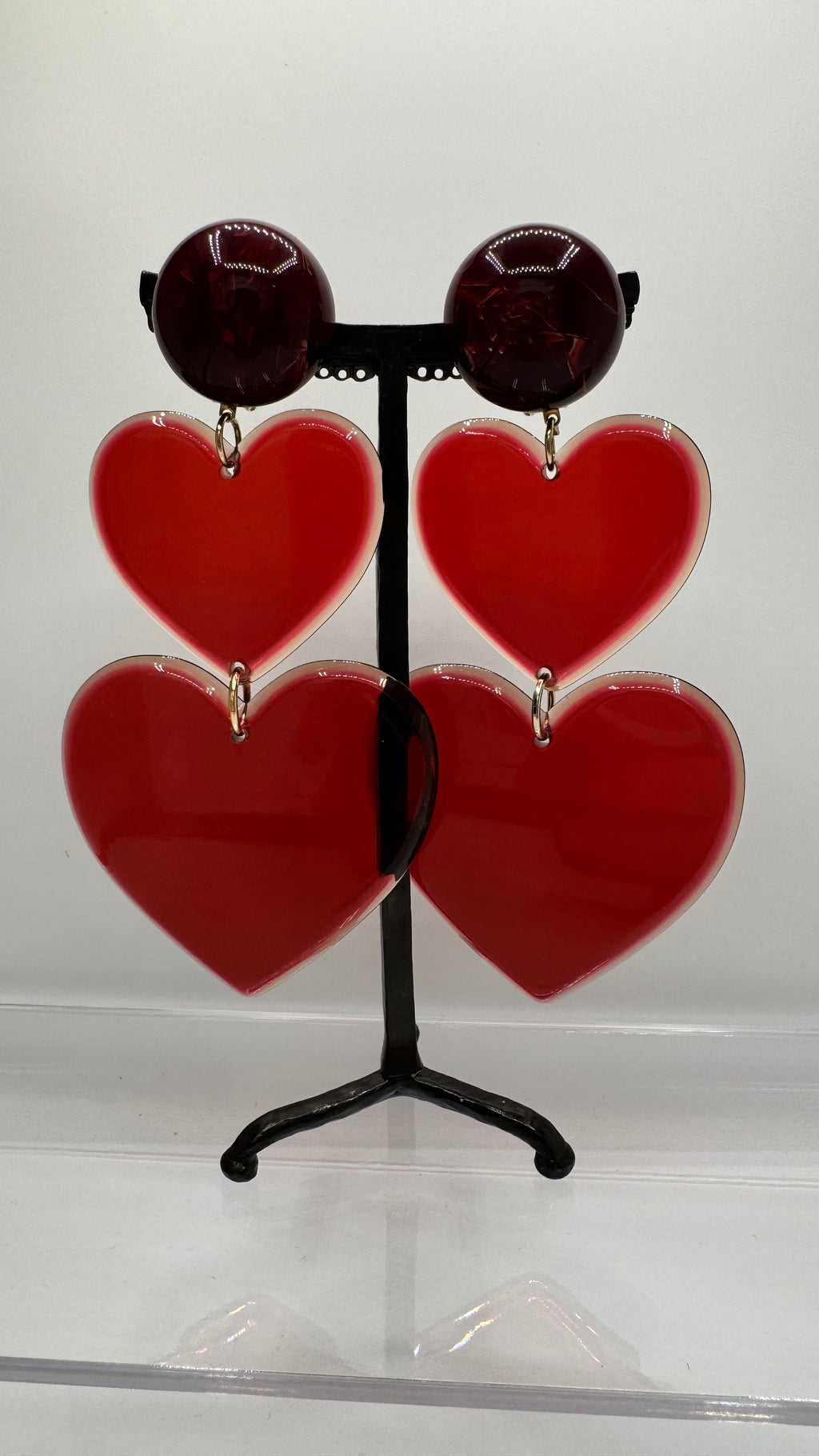 Boucles d’oreilles à clips, grand modèle