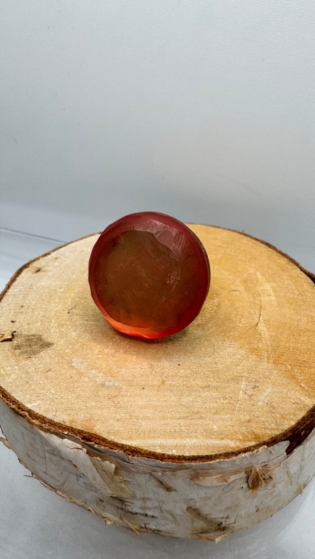 Bague réglable façon glaçon