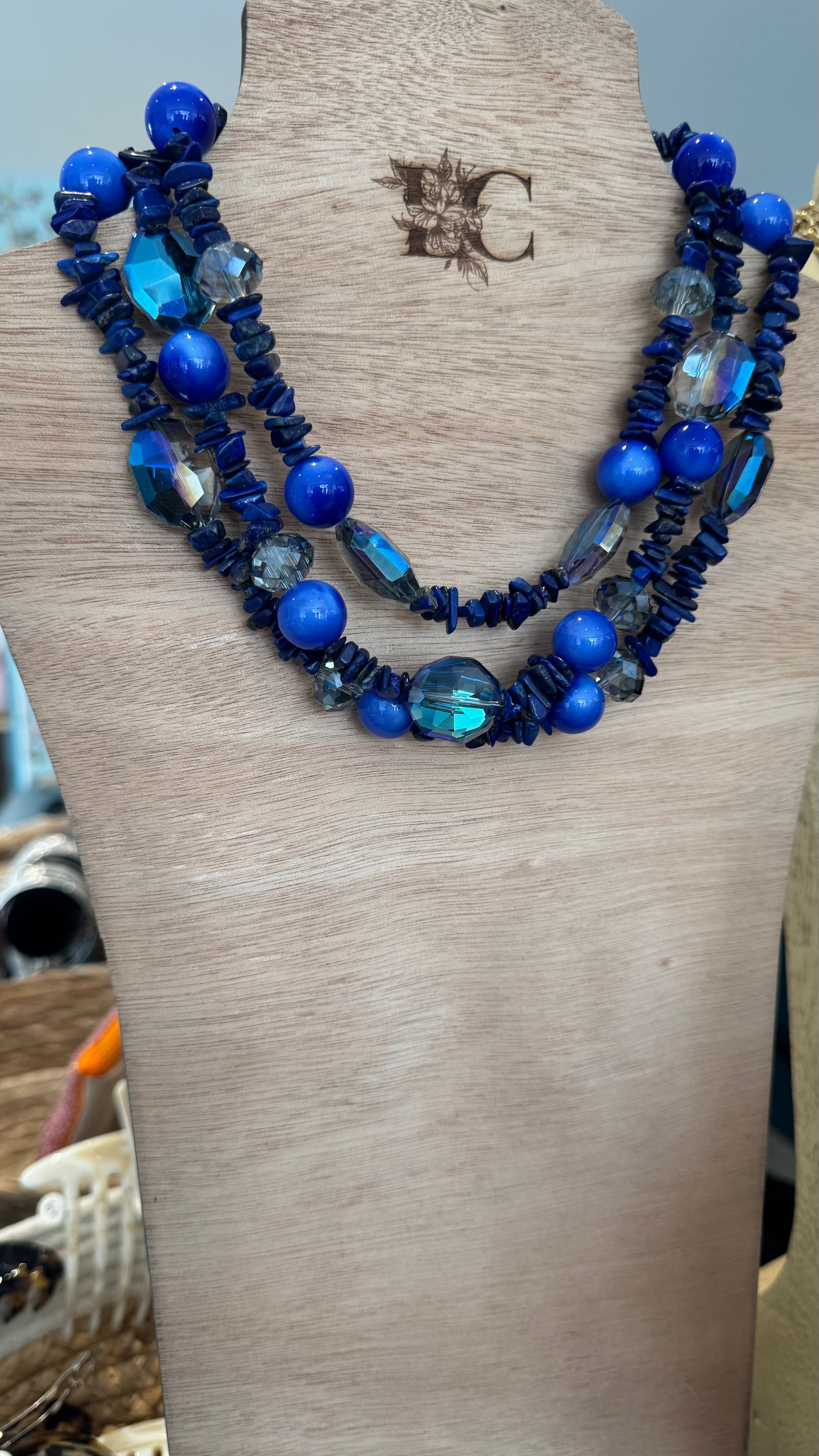 Collier 3 rangs Francine Bramli Paris