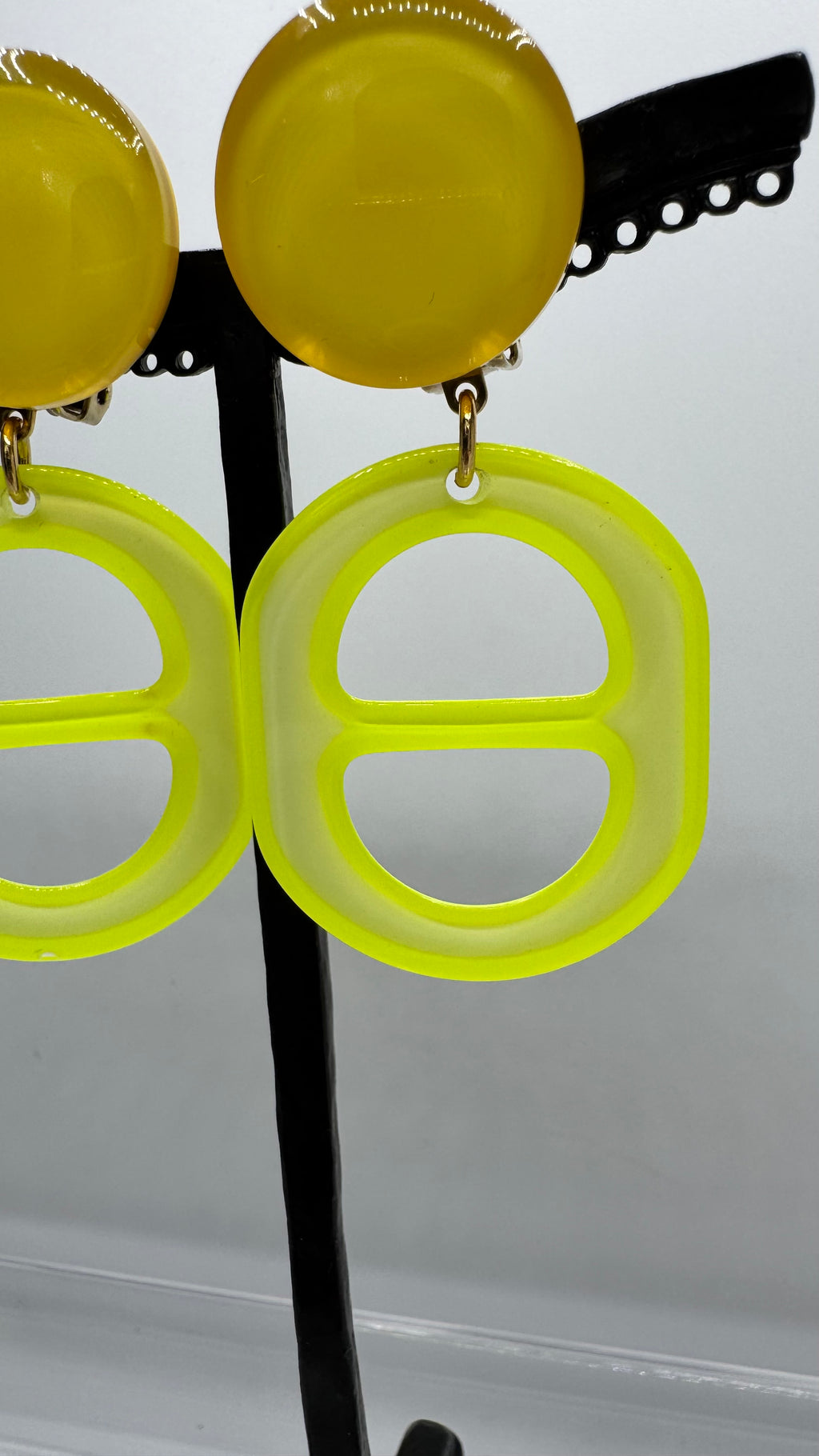 Boucles d’oreilles à clips, taille moyenne, légère