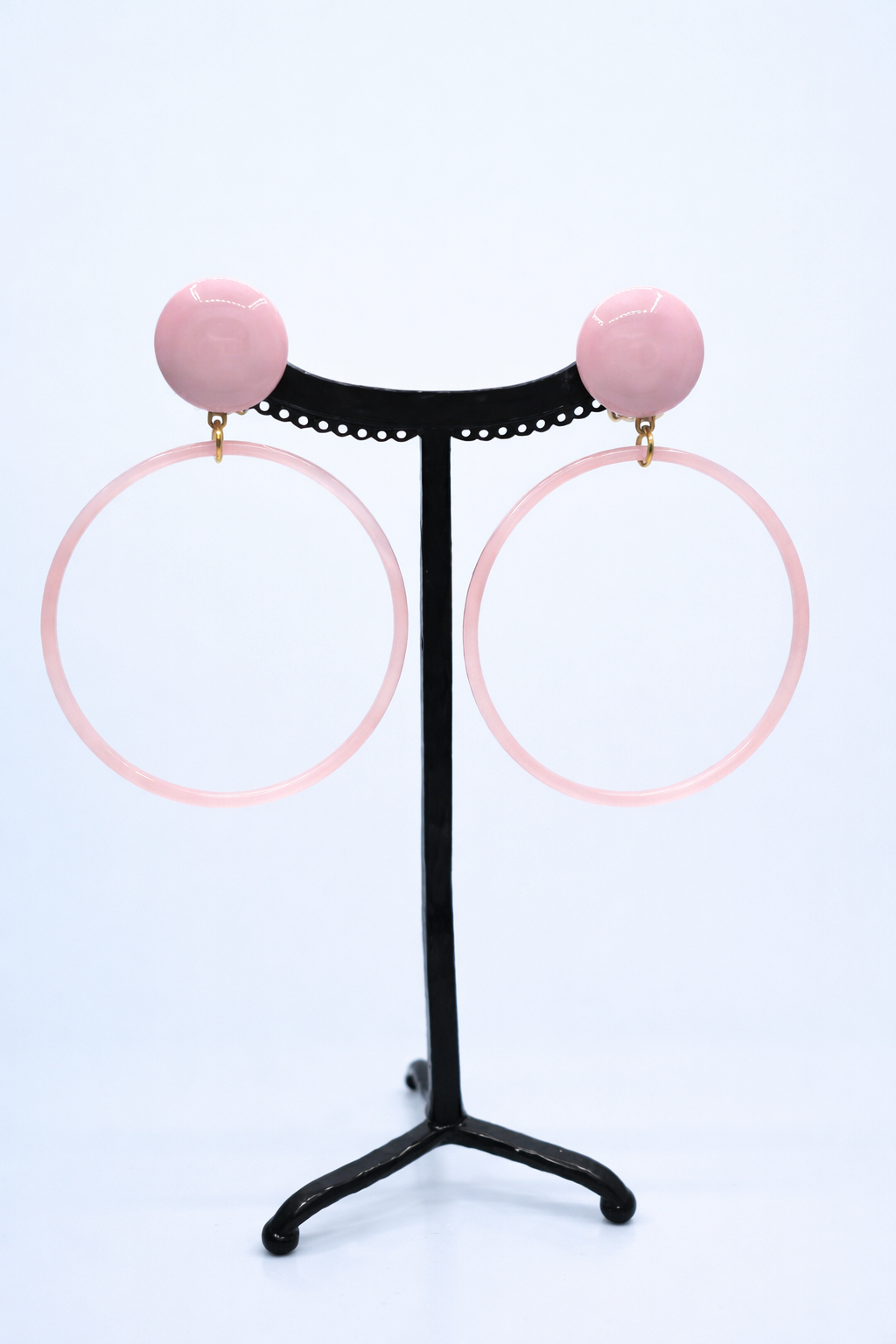 Boucles d’oreilles à clips, taille moyenne, très légère