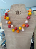 Collier en résine Francine Bramli Paris