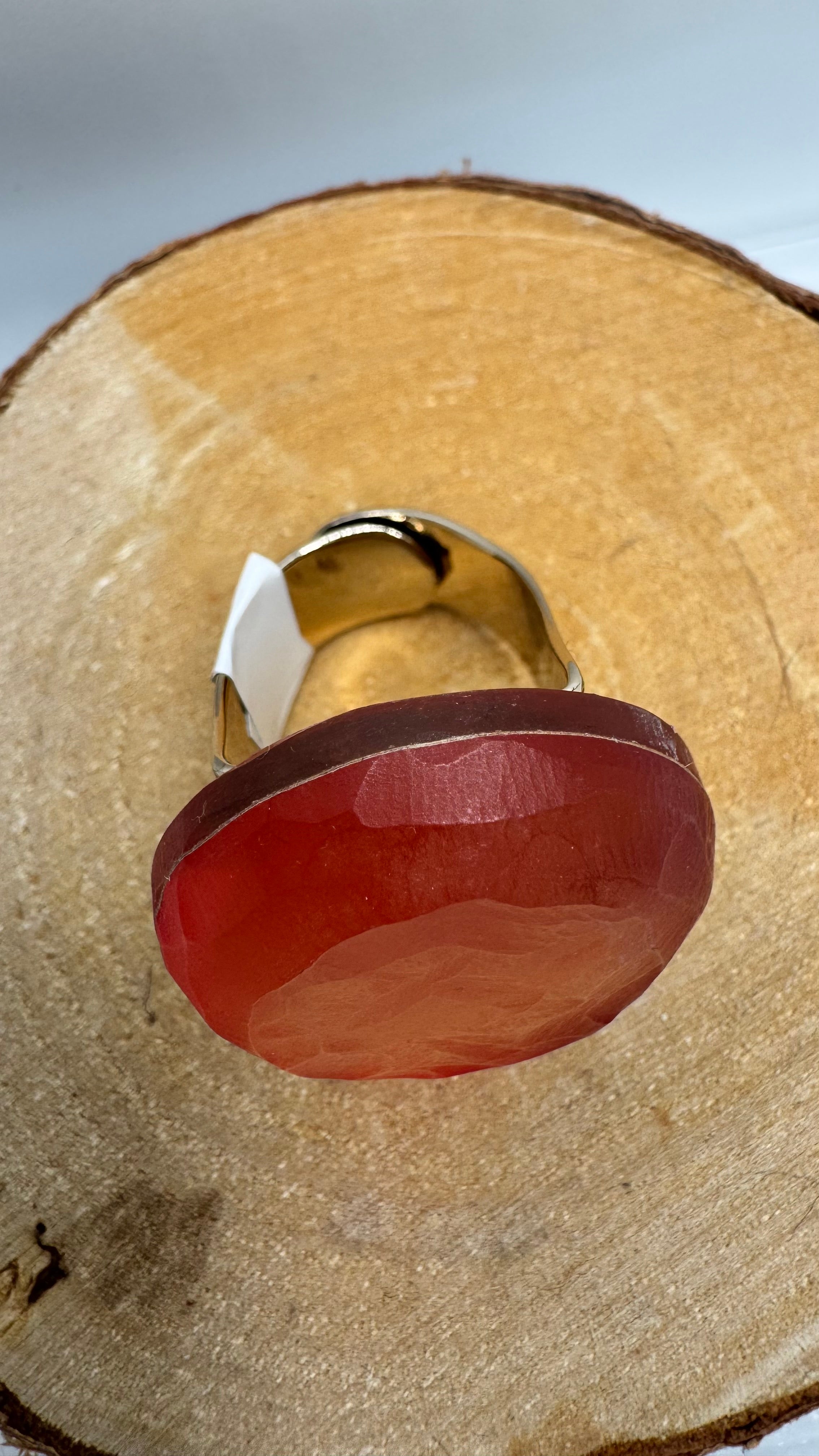 Bague réglable façon glaçon