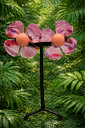 Rainball à clips, fleurs, grand modèle
